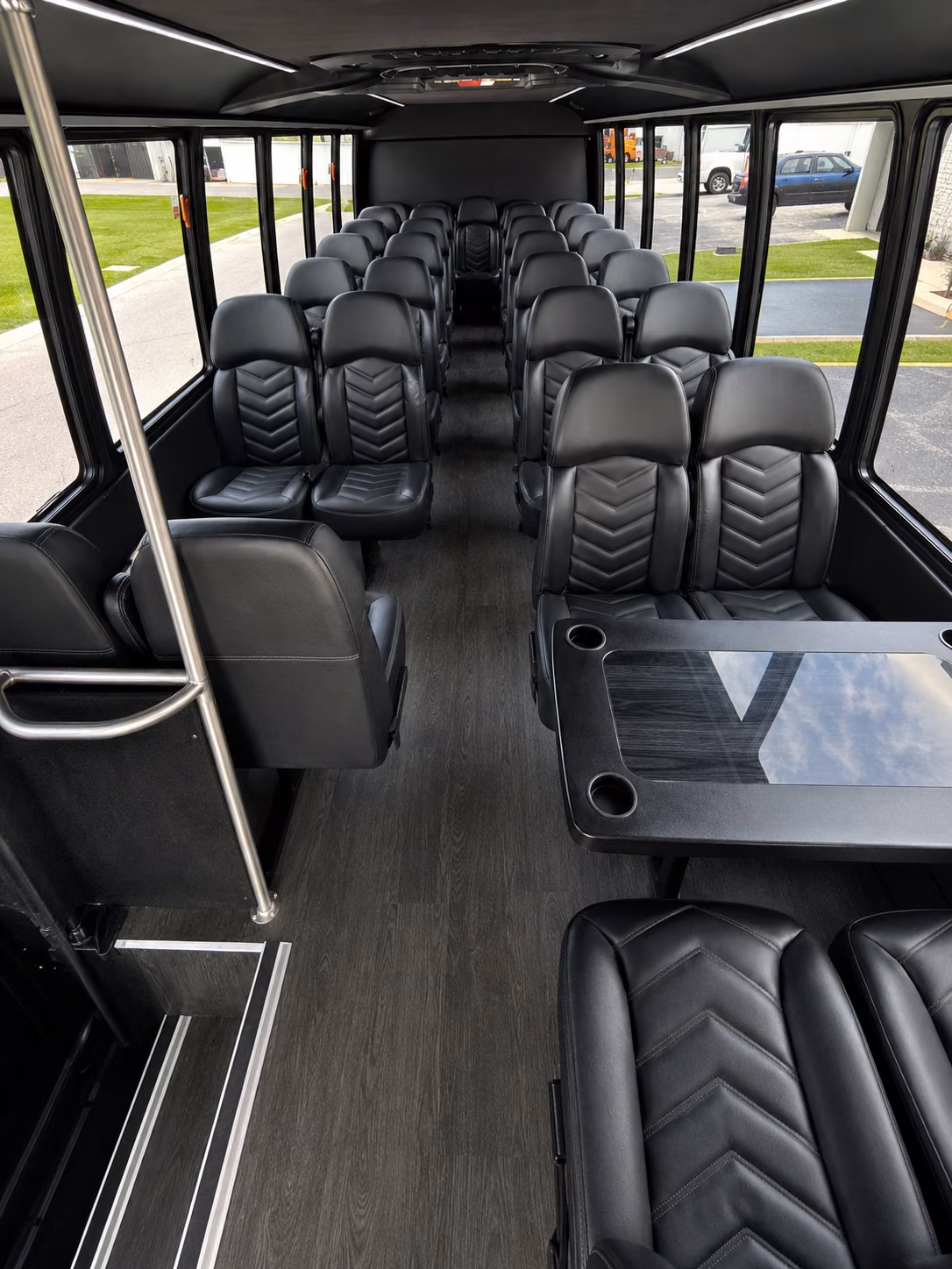 walnut creek 15 passenger minibus inside