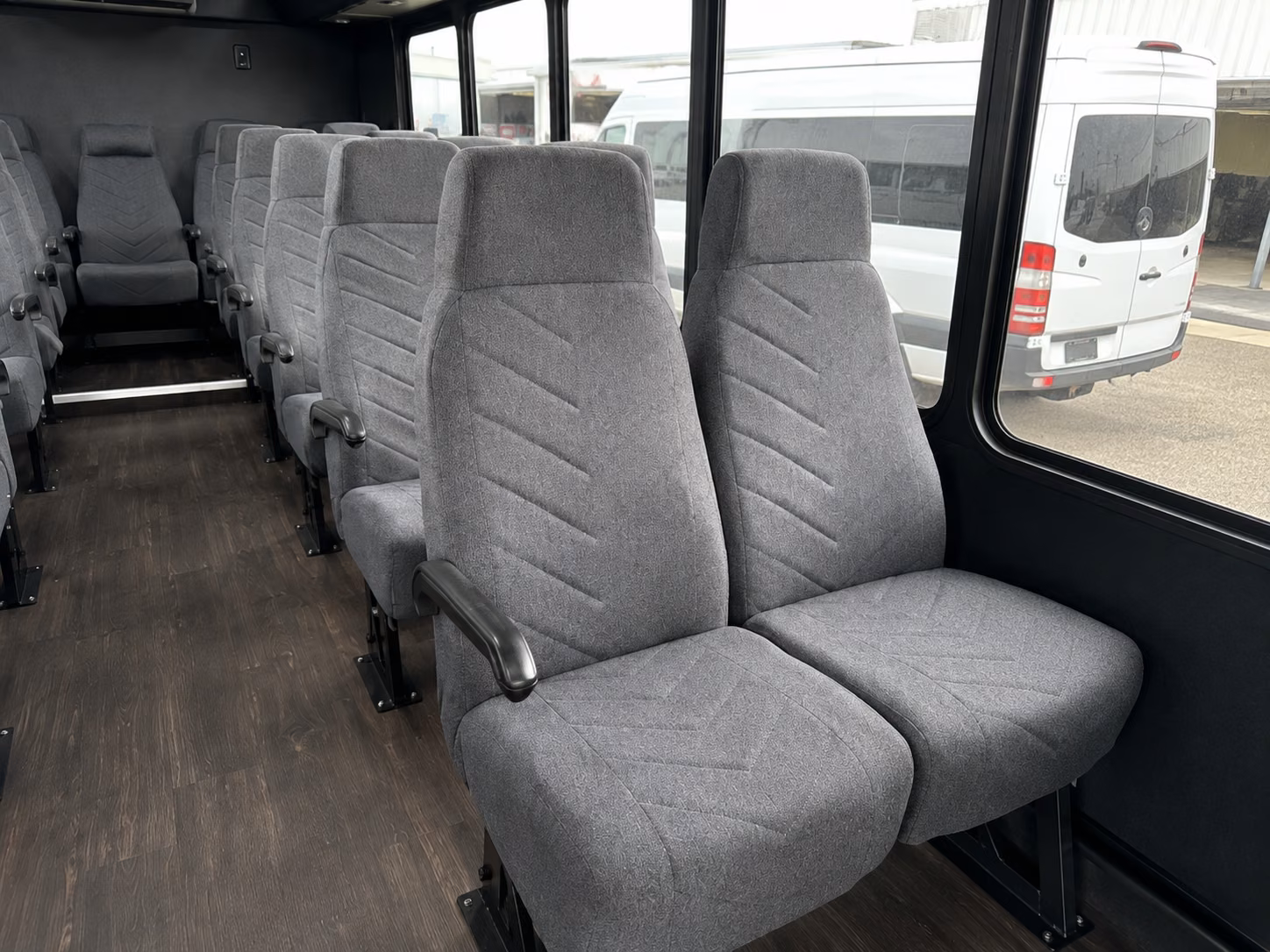 walnut creek 15 passenger minibus interior