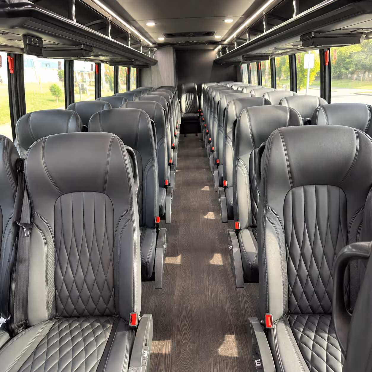 walnut creek 25 passenger minibus inside