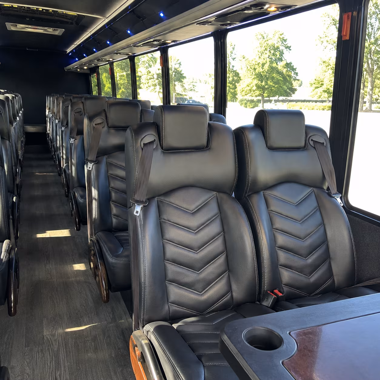 walnut creek 30 passenger minibus interior
