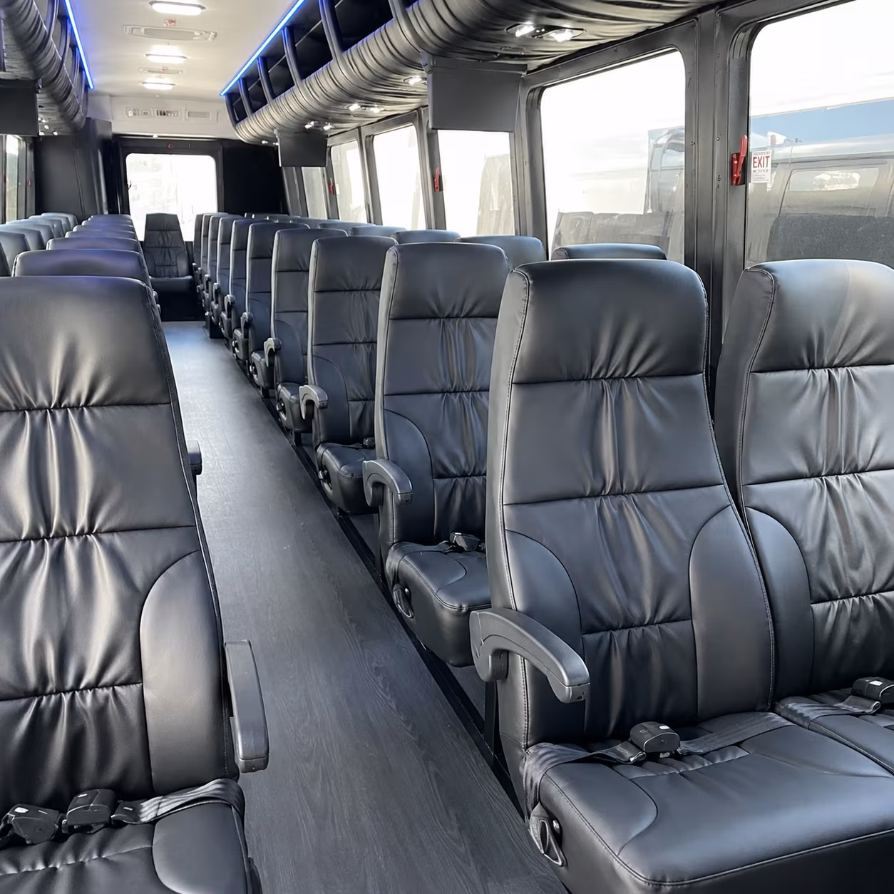 walnut creek 35 passenger minibus inside