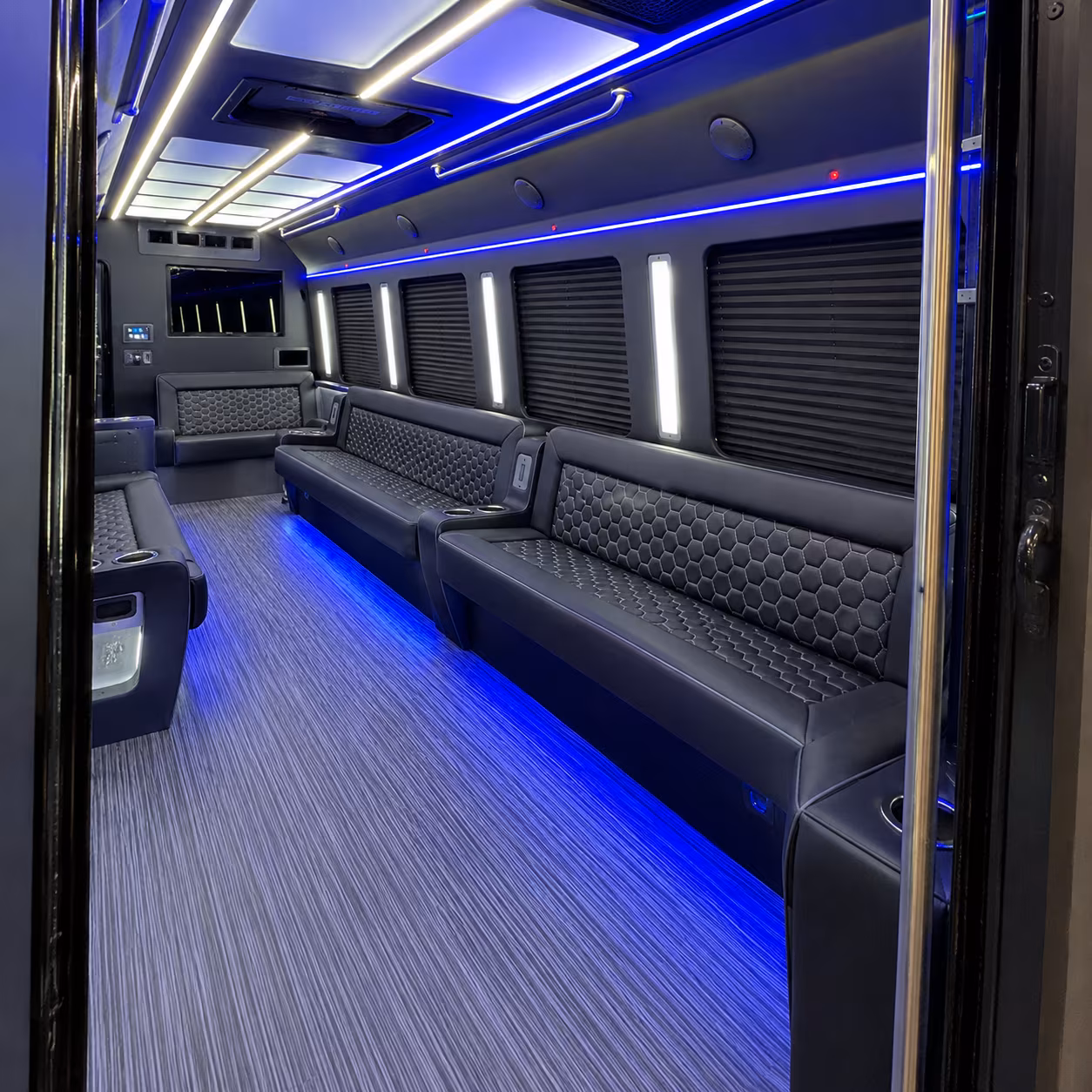 walnut creek party bus inside