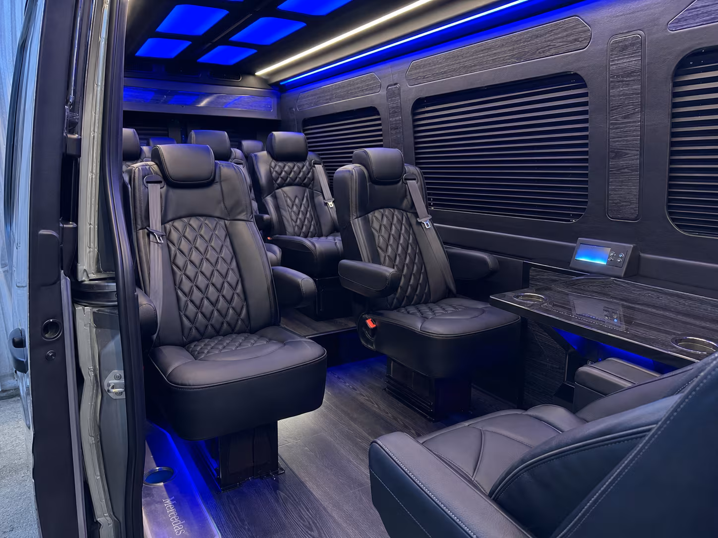 walnut creek sprinter van with driver interior