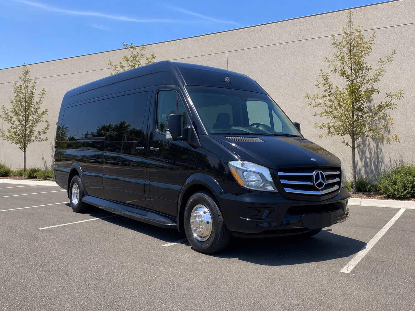 walnut creek sprinter van with driver